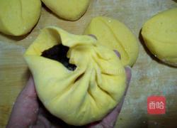 南瓜豆沙包的做法图解12