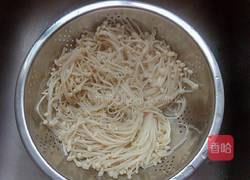 凉拌金针菇的做法图解6
