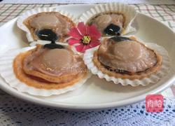 蒜蓉粉丝蒸扇贝的做法图解2