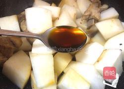 萝卜炖排骨的做法图解4