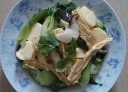 日式豆腐炒青菜