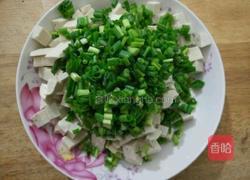 小葱拌豆腐的做法图解3