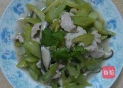 芹菜炒肉的做法图解12