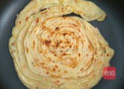 葱花火腿酥油手抓饼的做法图解8