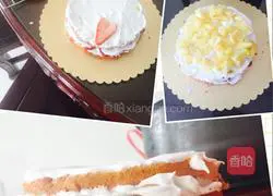6-inch strawberry cake recipe illustration 6