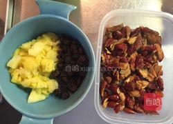 红枣菠萝干果糯米饭的做法图解4