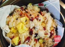 红枣菠萝干果糯米饭的做法图解7