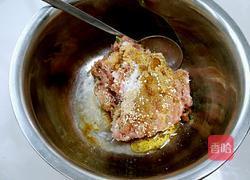 香菇糯米珍珠丸子的做法图解6