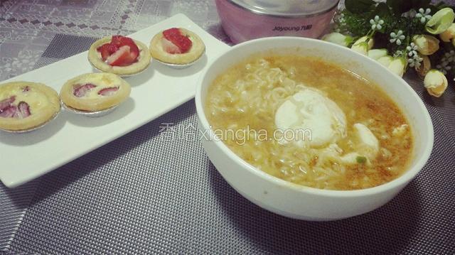 我们家大小伙的早餐！