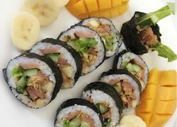 减肥餐：自定义寿司+芒果+苹果牛奶一杯