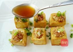 ＃我为女王做道菜＃糯米酿豆腐的做法图解14