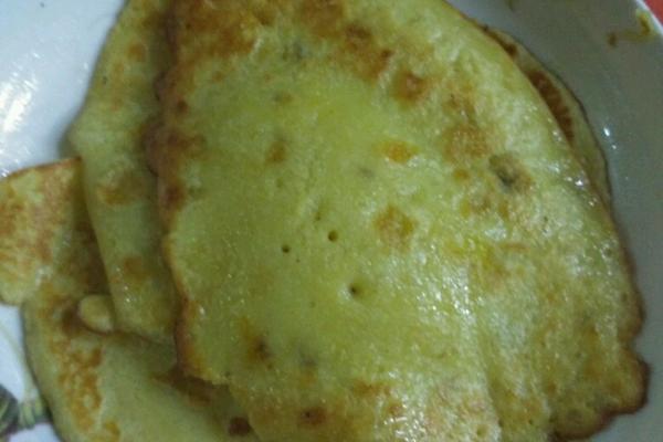 香蕉牛奶鸡蛋饼