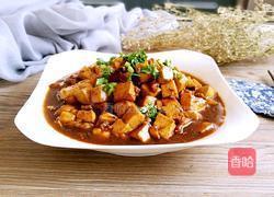 香菇肉沫烧豆腐的做法图解16