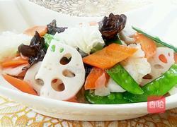 荷塘小炒的做法图解10