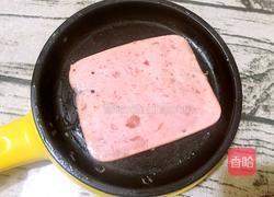 火腿煎蛋三明治的做法图解3