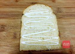 火腿煎蛋三明治的做法图解4