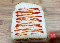 火腿煎蛋三明治的做法图解8