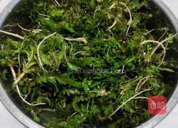 清炒荠菜的做法图解2