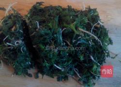 清炒荠菜的做法图解5