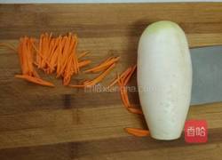 象牙萝卜的做法图解1