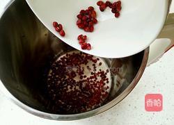 ＃我为女王做道菜#红豆薏米红枣糊的做法图解2