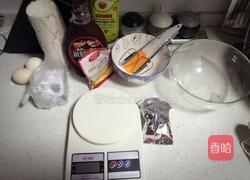 巧克力核桃马芬的做法图解1