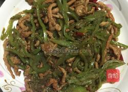 尖椒肉丝的做法图解4