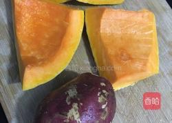 南瓜红薯泥的做法图解1