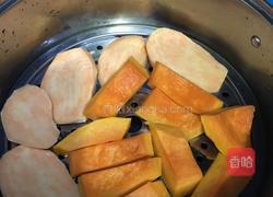 南瓜红薯泥的做法图解4