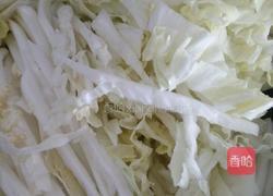 鱼腐白菜的做法图解2