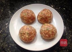 藕香狮子头的做法图解9
