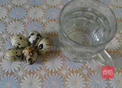 蒸鹌鹑蛋羹的做法图解1