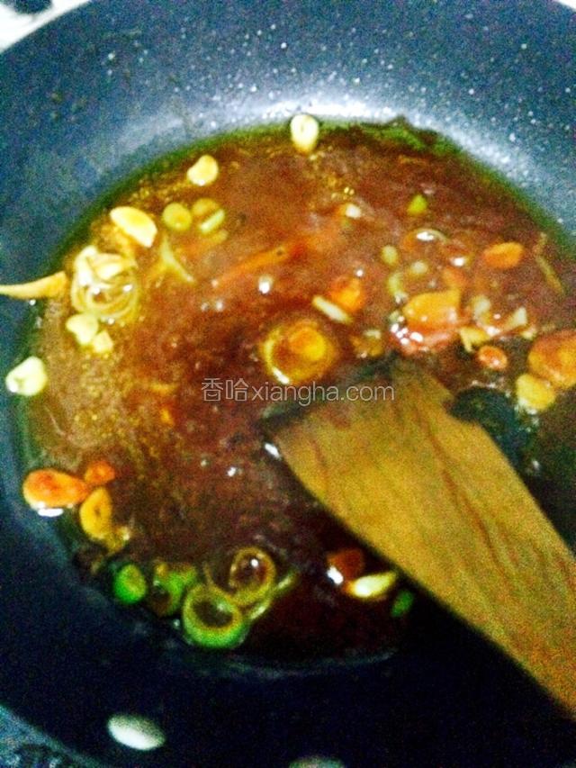 再加入番茄汁。