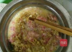 咸罗卜肉蒸蛋的做法图解4