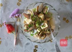 豆腐蛤蜊汤的做法图解3