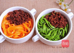 彩色面条的做法图解18