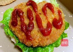 猪排汉堡包的做法图解14