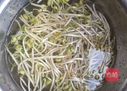 豆芽菜炒粉的做法图解2