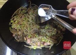 豆芽菜炒粉的做法图解11