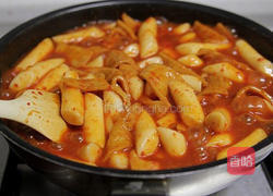 简易韩式炒年糕的做法图解4