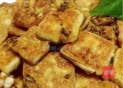 煎豆腐干的做法图解5