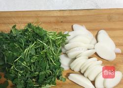 花草炒年糕的做法图解2