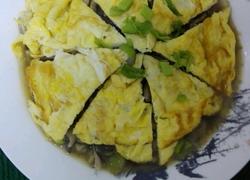 蘑菇鸡蛋饼