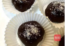 又大又软还会爆浆的全家欢甜品 巧克力糯米滋的做法图解8