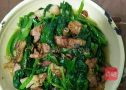 泼菜炒肉片的做法图解6