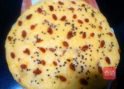 玉米葡萄干发糕的做法图解6