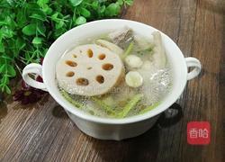 莲藕莲子汤的做法图解9