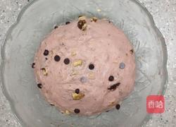 全麦核桃巧克力果酱面包的做法图解3