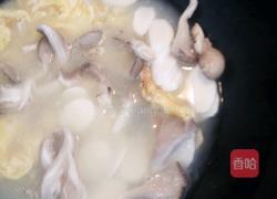 铁棍山药平菇鸡蛋汤的做法图解4