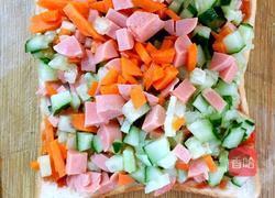 奥尔良鸡柳吐司披萨的做法图解7